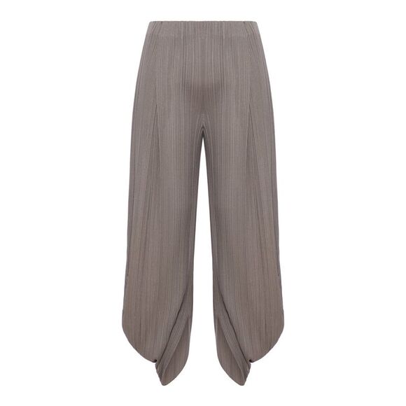 Giorgio Armani Women Pleated Jersey Trousers